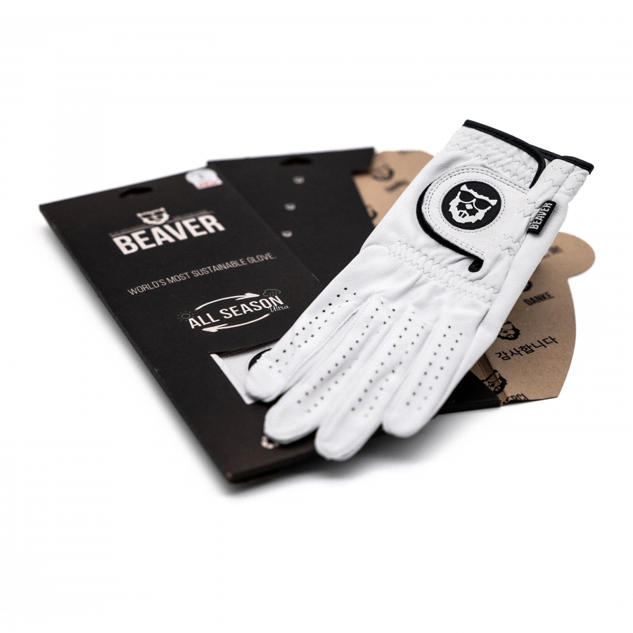 BEAVER GOLF Golf glove ALL SEASON ULTRA 'White Clouds'