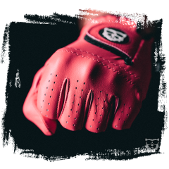 BEAVER GOLF Golf glove ALL SEASON ULTRA 'Sunset Red'